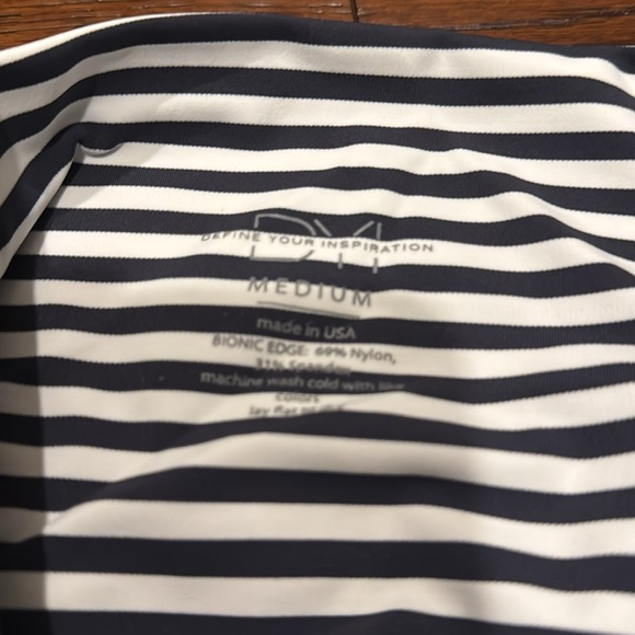 DYI. Blue & white striped lettings. NWOT. - Picture 2 of 2